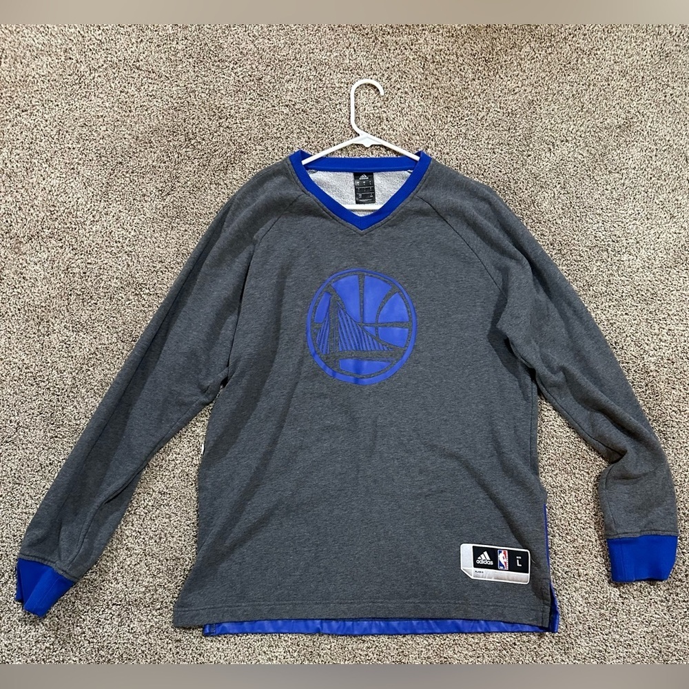 Men’s adidas Golden state warriors long sleeve